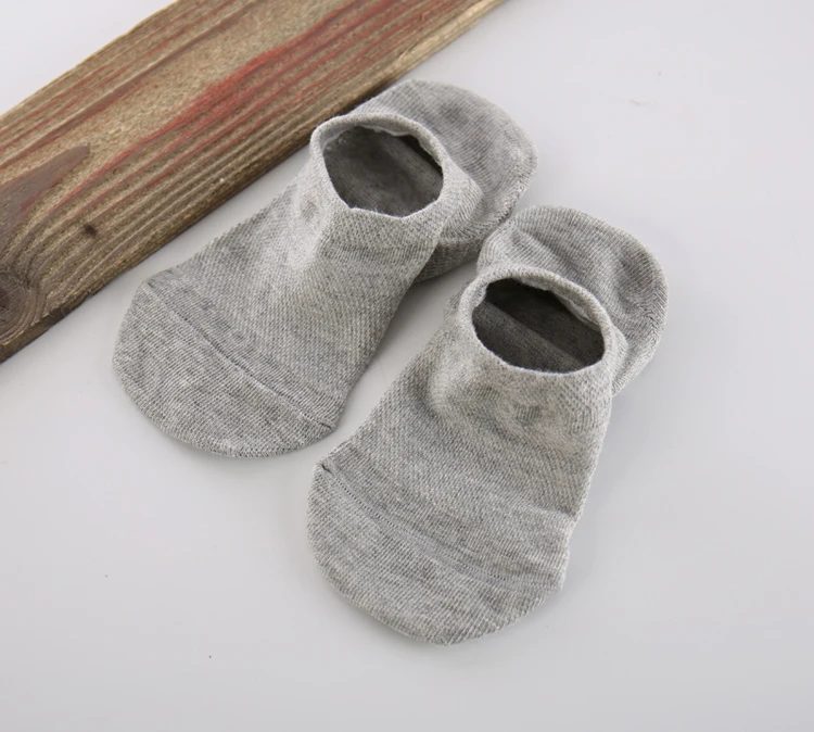 5 пар Mesh Тонкий Для мужчин носки дезодорирует дышащий хлопок Для мужчин; короткие носки Нескользящие силиконовые невидимые тапочки мужские