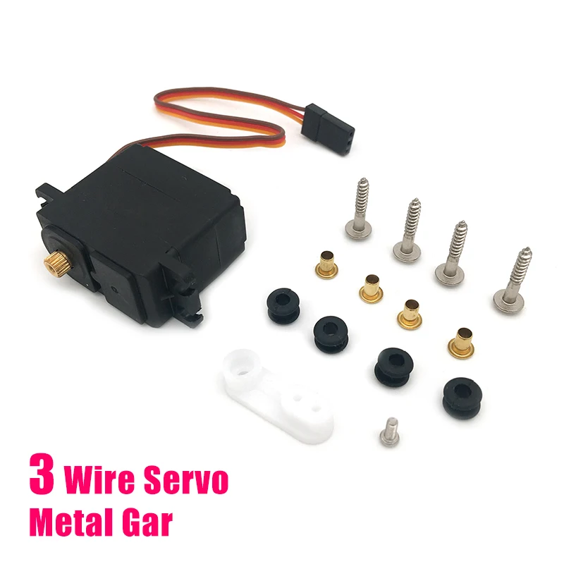3 Wire Servo With Metal Gear For Feiyue FY01/02/03/04/05/06/07 SUBOTECH