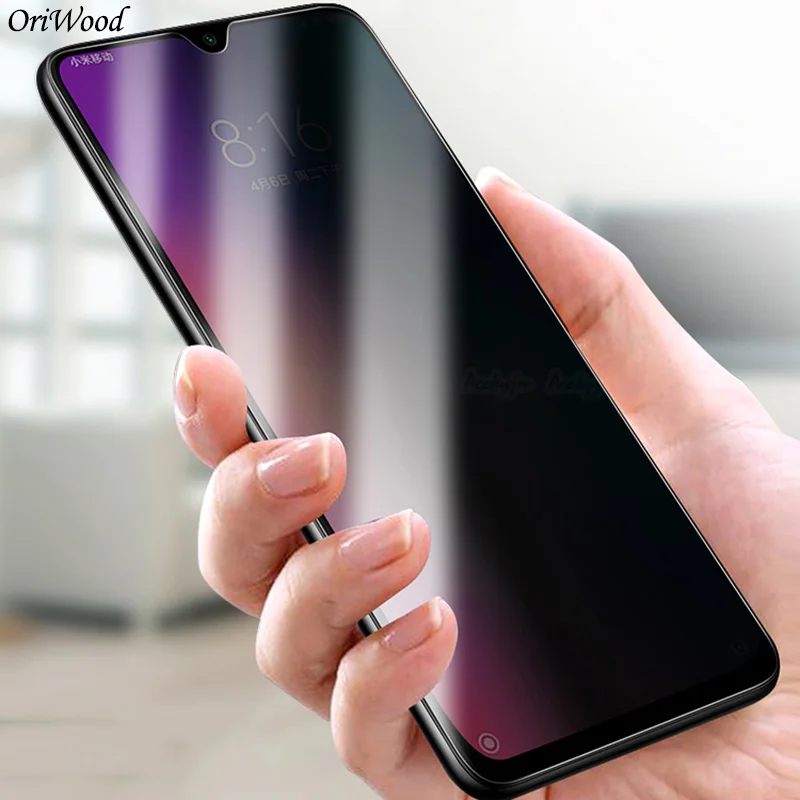 

OriWood For Xiaomi Redmi 7 Privacy Anti Spy Peeping Tempered Glass Screen Protector For Xiaomi Redmi 7 Anti-spy Protective Glass