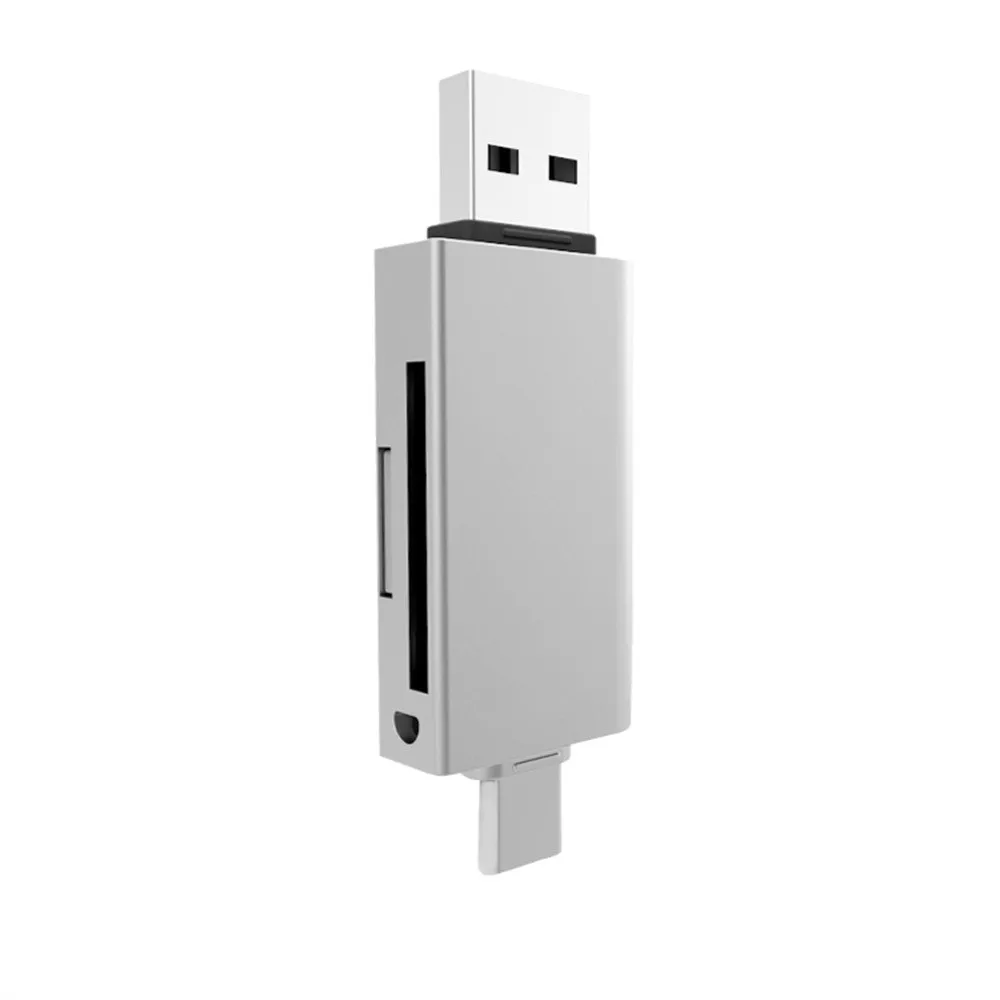 Card reader usb 3,0 micro sd micro usb высокое Скорость USB 3,0 + Тип C 2 в 1 устройство чтения карт памяти флэш-адаптер микро-sd SDXC z75