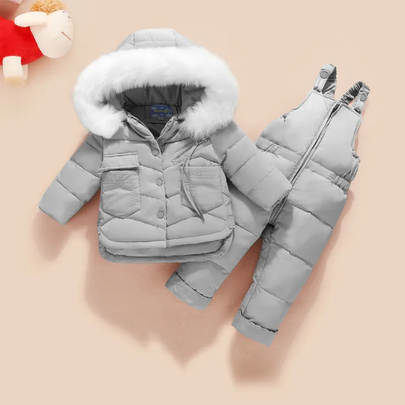 

Children Clothing Kids Snow Wear Jackets coats pants Snowsuits Girl Winter Ski Suit Down Jackets Set Winter Suit