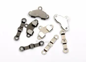 

150 pair / lot HE-012 DIY trousers pants skirts hooks 8019# metal brass hook eye silver, black for bras underwear free shipping