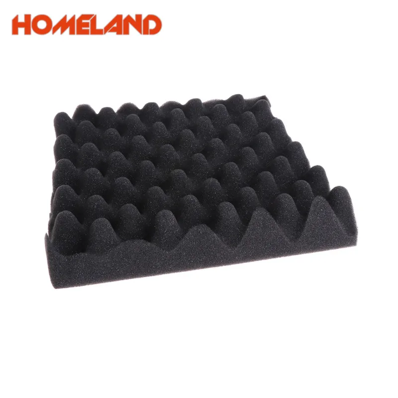 

Musical accessories High Density 25x25x5cm Egg Sound Absorption Soundproof Studio Foam Panel Tile dropshipping