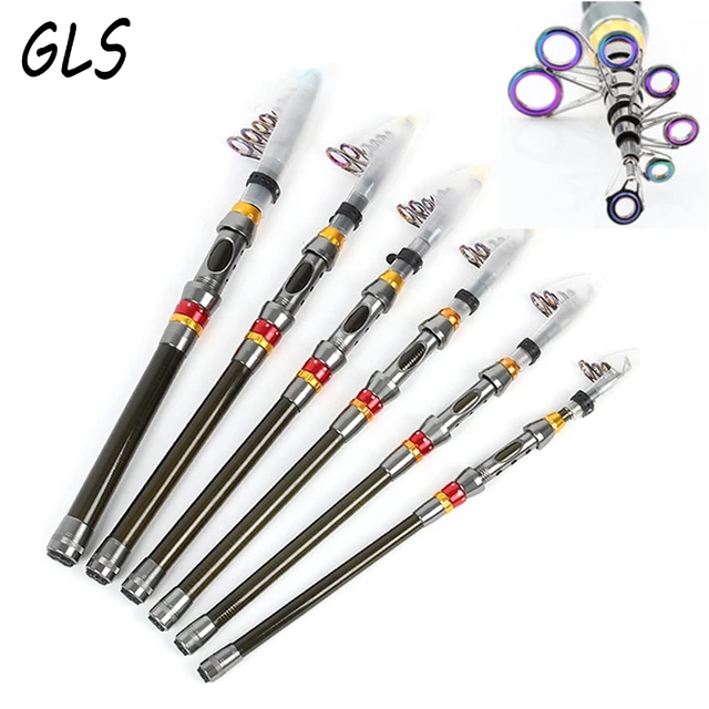 Special Price  99% Carbon 1.8M 2.1M 2.4M 2.7M 3.0M 3.6M Portable Telescopic Fishing Rod Spinning Fish Hand Fishing Tackle Sea Rod