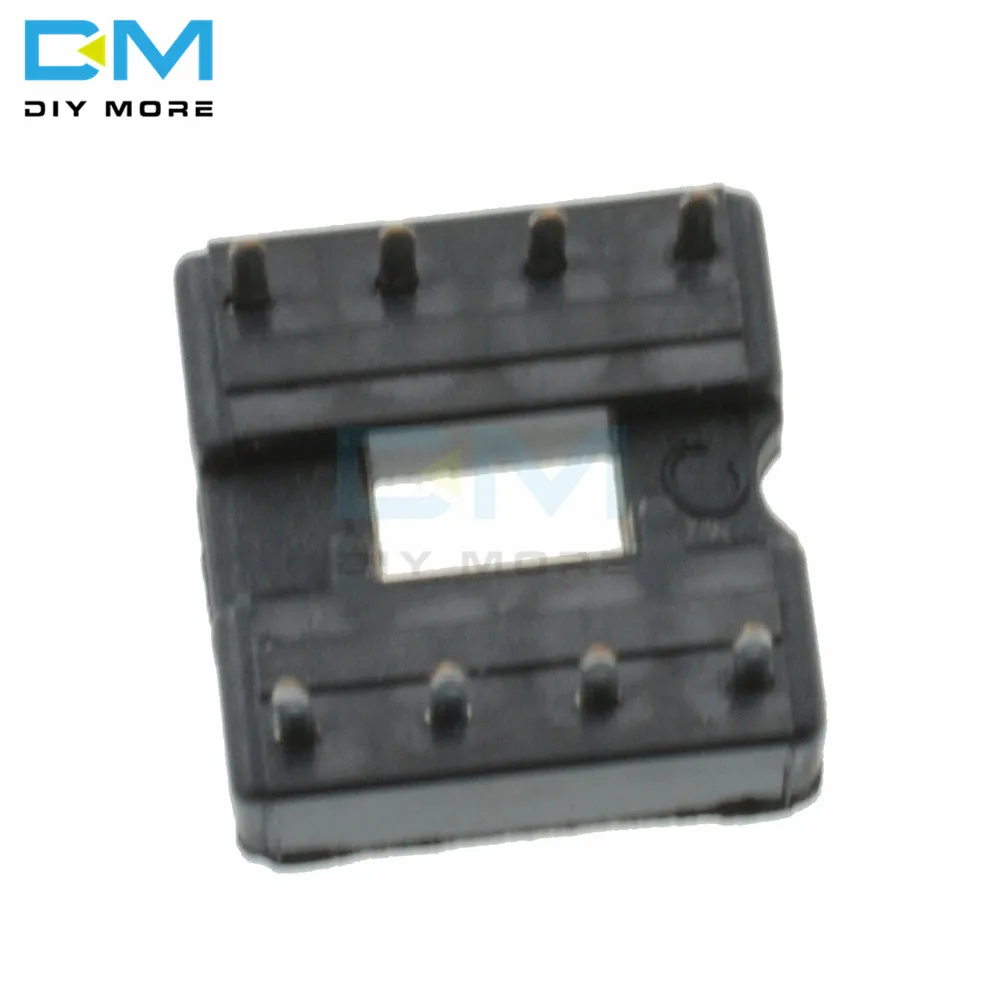 50 шт. 8pin 8 Pin DIP 8DIP IC адаптер типа припоя 2 54 мм|Интегральные схемы| |