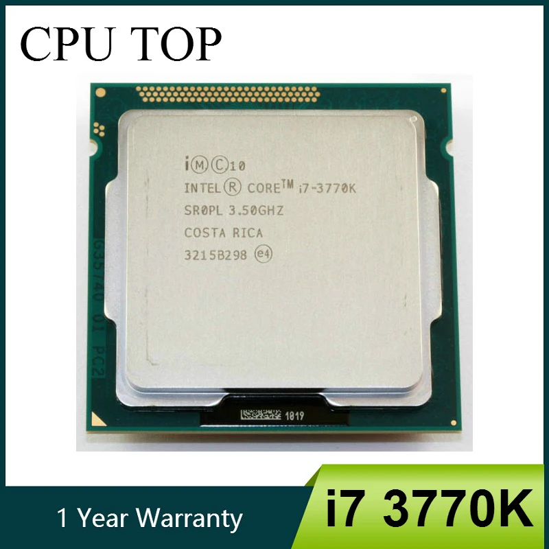 Intel i7 3770K четырехъядерный LGA 1155 3,5 ГГц 8 Мб Кэш с графикой HD 4000 TDP 77 Вт настольный процессор|i7 3770k|desktop cpuintel i7 | АлиЭкспресс