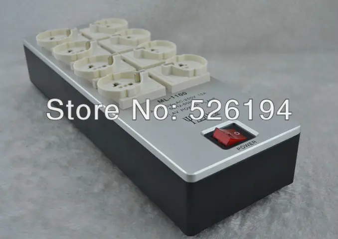 

YAQIN ML-1100 8way Hi End EURO TYPE Power Filter Conditioner Block
