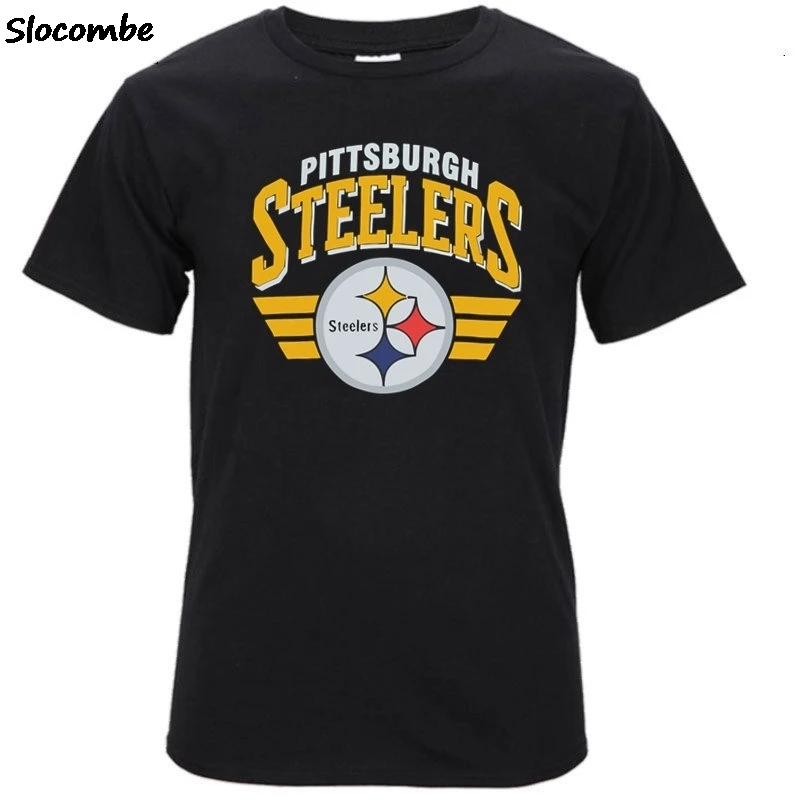 2018 New Designs Pittsburgh Penguins Mens O Neck T-Shirt Man 100% Cotton Cool Tees Steelers T Shirt Tops | Мужская одежда