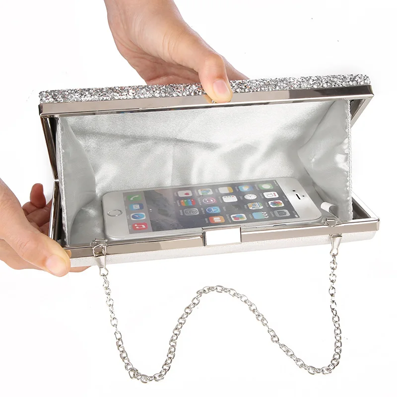 Female Clutch 2019 Luxury Handbags Diamond Evening Bag Bling Banquet Party Wedding Purses Clutch Wallet Gold Silver Black Female Clutch 2019 Luxury Handbags Diamond Evening Bag Bling Banquet Party Wedding Purses Clutch Wallet Gold Silver Black