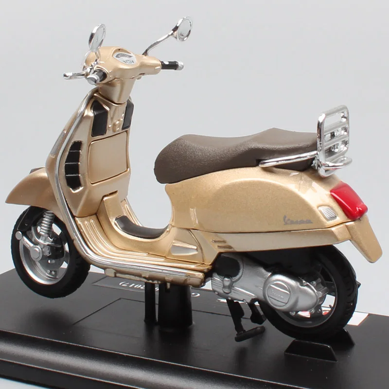 1:18 scale maisto Piaggio Vespa GTS 300 scooter motorcycle diecast vehicles sports motor bike toys models for children gold