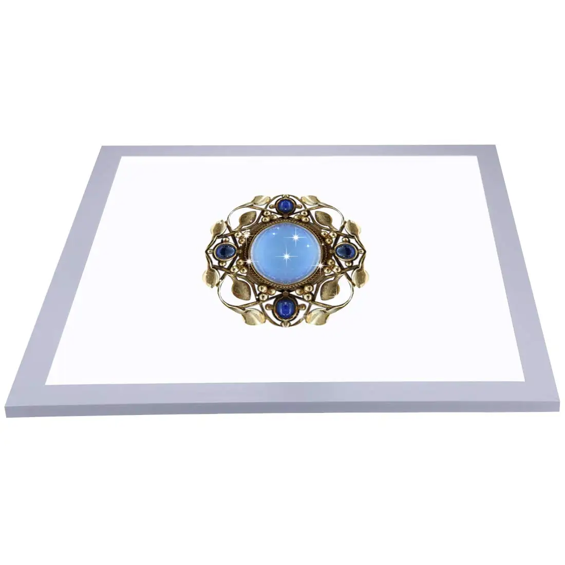 

Mini 23cm/8Inch Photo Studio LED Light Box Photography Shadowless Panel Dimmable Softbox Bottom Light for Jewelry Cosmetic Craft