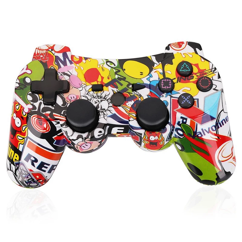 Беспроводной Bluetooth контроллер для Sony PS3 геймпад ПК джойстик SIXAXIS игровые