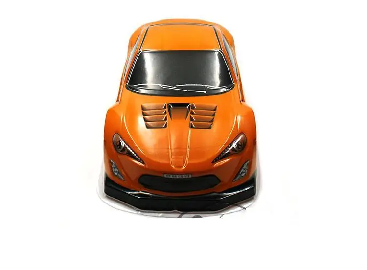YUKALA 1/10 RC части ПВХ Окрашенный корпус для гоночного автомобиля на дороге дрейф
