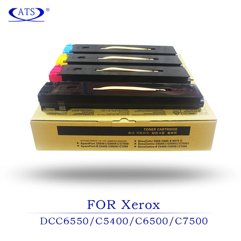 680G CMYK тонер для картриджей для Xerox ДКК 240 242 250 252 260 5540 7550 7655 7665 7675 7755 7765 6550 5400 6500 7500 7775