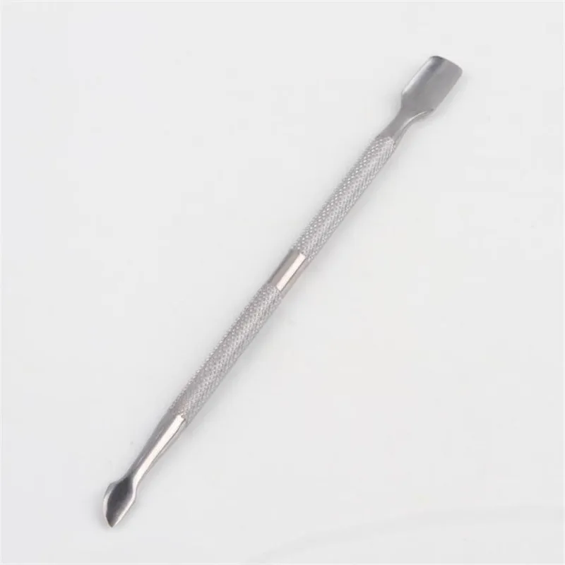 

1 Set Nail Makeup Mixing Palette Cosmetic Spatula Tool High Quality Professional Stainless Steel Hands-free Matte Packaging 0051