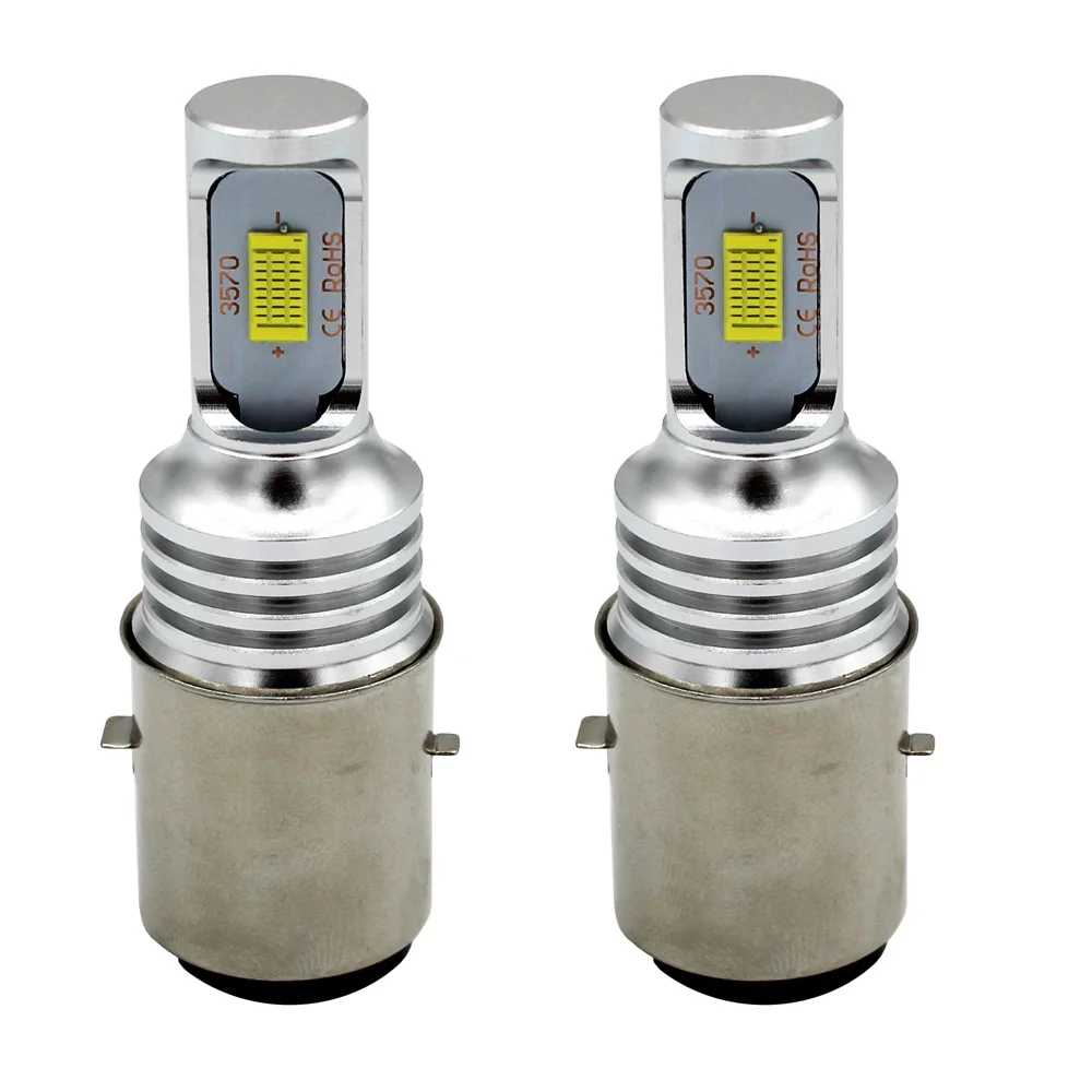 Buy 2pcs H6 Bulb LED Super White Motorcycle Headlight