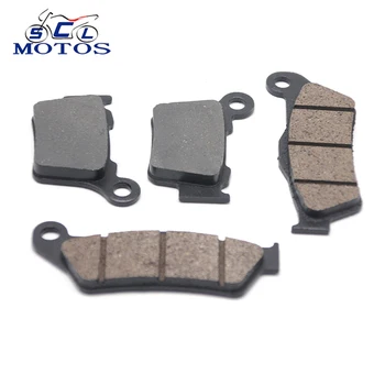 

Sclmotos -2 Pair Motorcycle Front Rear Brake Pad For Benelli for honda CRE50 for Yamaha YBA125 YP125 for KTM SX125 EXC200 SMR