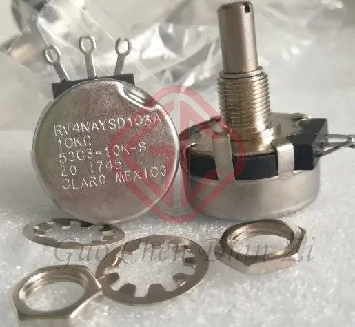 

CLARO MEXICO RV4NAYSD 103A 10K 53C3-10K-S RV4NAYSD103A 10K potentiometer switch