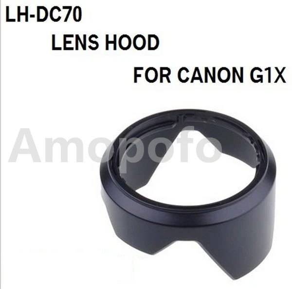 Amopofo высокое качество LH-DC70 бленда штык подходит для Canon PowerShot G1X GX1 камеры