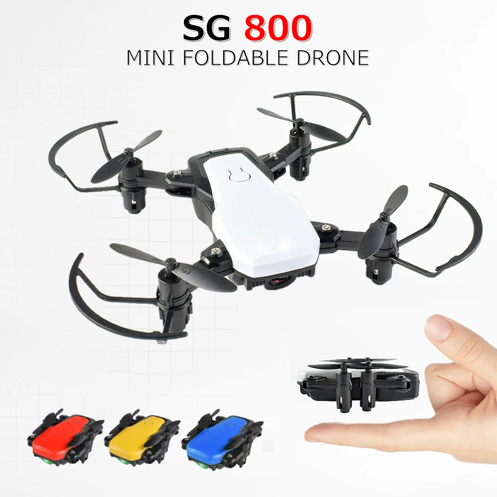 

SG800 Selfie Drone Professional Helicopter Wifi Phone Control RC Quadcopter Foldable Drones with Camera HD vs xs809hw S9W