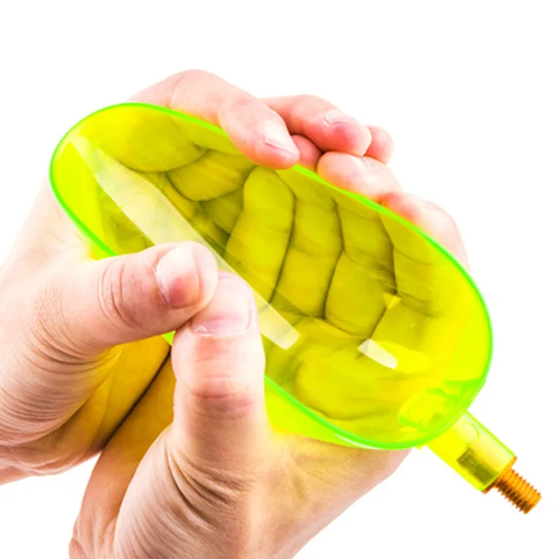 

Baiting Throwing Spoon Lightweight Sturdy Plastic Fish Bait Casting Scoop Fishing Feeder Thread Toss Throw Spoon Particle