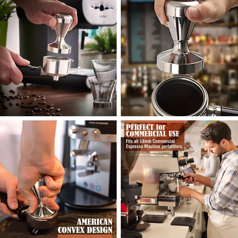 Es пресс o кофе инструменты бариста Подставка под Темпер из нержавеющей стали кофе Темпер Bean пресс кухонные аксессуары кафе машина