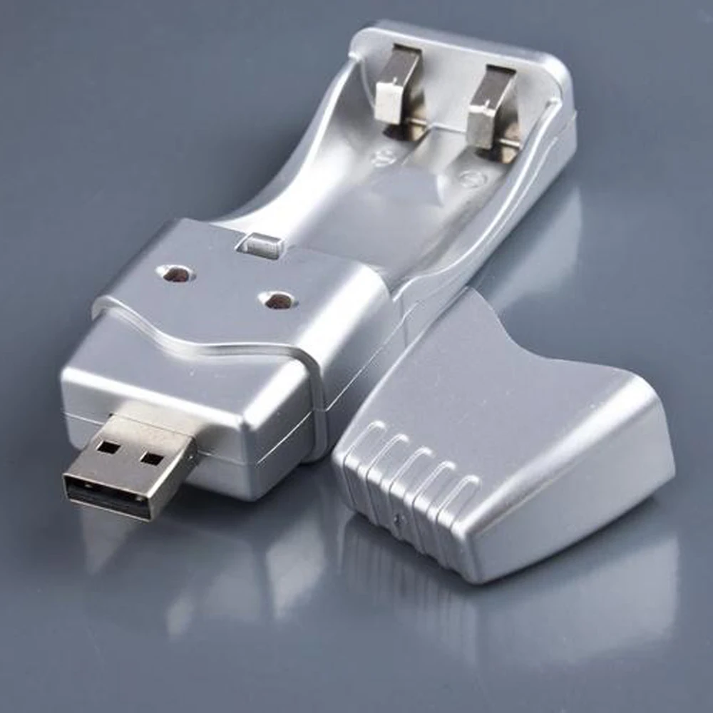 Usb Battery Charger For Aa Or Aaa Rechargeable Batteries Portable
