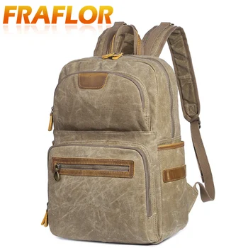 

DSLR Waterproof Canvas Camera Bag Multi-functional Photography Bag Outdoor Wear-resistant Camera Backpack for Canon/Sony/Nikon