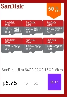 Оригинальная карта памяти SanDisk Ultra максимальная скорость чтения 98 м/с класс 10 16 ГБ 32 ГБ 64 Гб 128 Гб Micro SD карта A1 UHS-I tf-карта