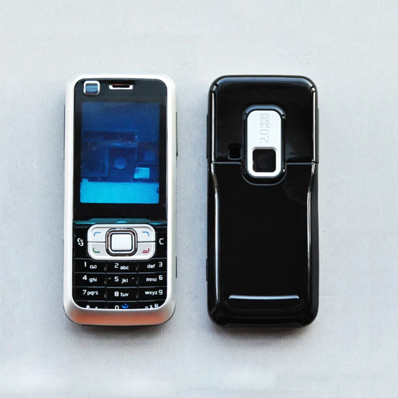 ZUGZUC для Nokia 6120C 6120 полный корпус крышка мобильного телефона+ клавиатура