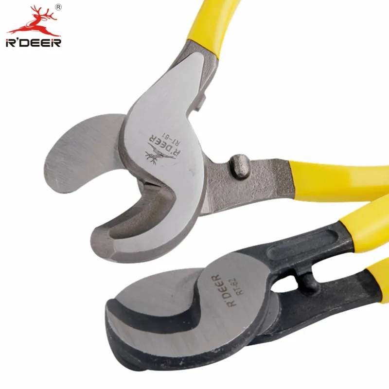 RDEER Cable Cutter 10"250mm Cutting Pliers For Cut Soft Copper Wire