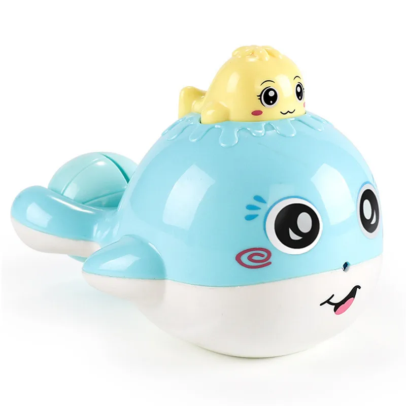 

Baby Bath Toys Squeeze Water Spraying Toys Kids Shower Toys Float Water Tub Funny Whale Children Bathroom Play Bath Juguete