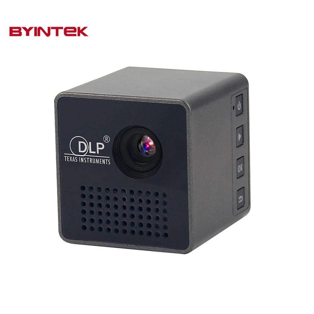 

UNIC P1 USB Video Micro DLP Byintek Mini PhonePortable Intelligent Projector Smart Projector