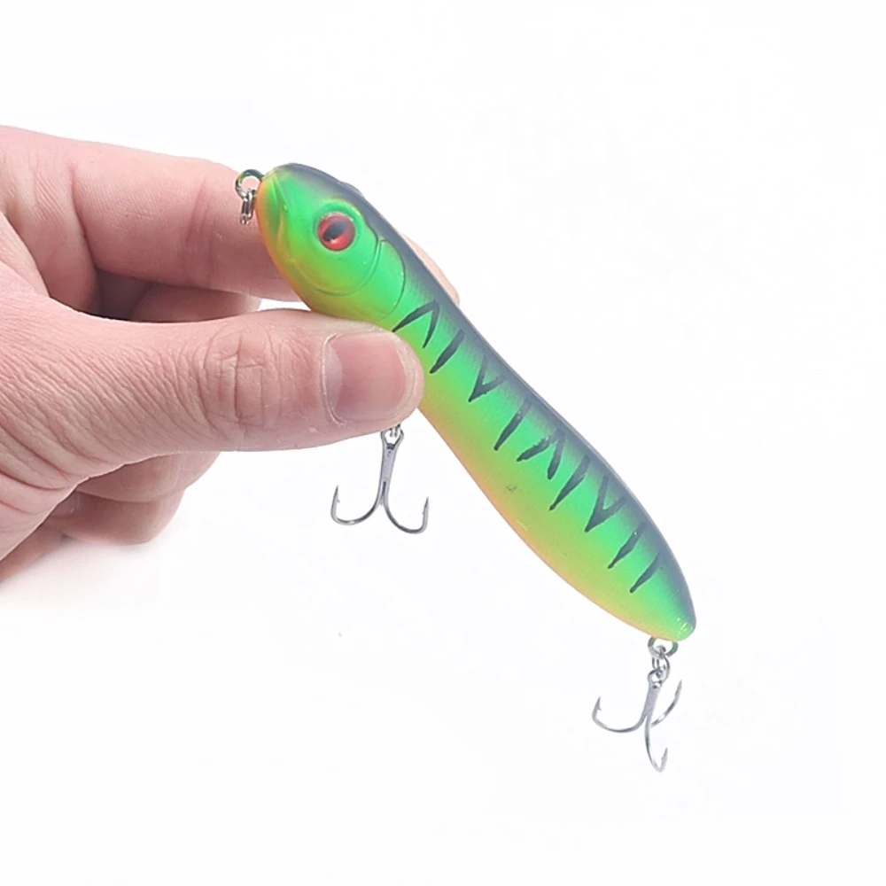 1 قطعة/الوحدة 105 مللي متر 16g الأفعى رئيس قلم رصاص الصيد إغراء العائمة Crankbait البحر باس بايك توبواتر 3D عيون البلاستيك الصيد Wobblers 1 قطعة/الوحدة 105 مللي متر 16g الأفعى رئيس قلم رصاص الصيد إغراء العائمة Crankbait البحر باس بايك توبواتر 3D عيون البلاستيك الصيد Wobblers