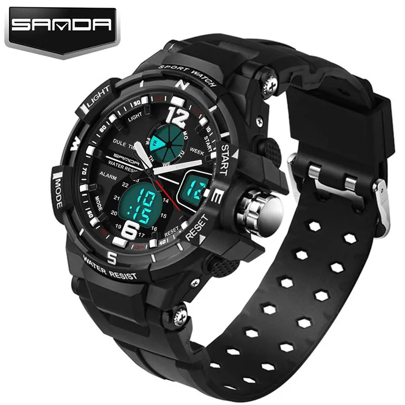Sports Watches Men Military Watch Fashion Wristwatches Dive Men's Sport LED Digital Watches Waterproof Saat Relogio Masculino Sports Watches Men Military Watch Fashion Wristwatches Dive Men's Sport LED Digital Watches Waterproof Saat Relogio Masculino
