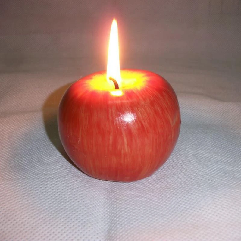 Home Red Apple Shape Fruit Scented Candle Gift Wedding Decoration Valentine S Day Christmas Candle Lamp Ai88 Novelty Lighting Aliexpress