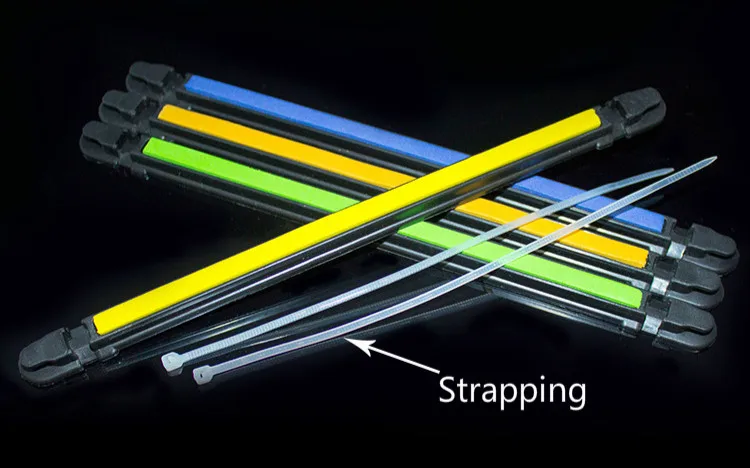 10pcs Fishing Line winding Board Coiling plate Fishhook collection with Strapping fishing Tackle accessories