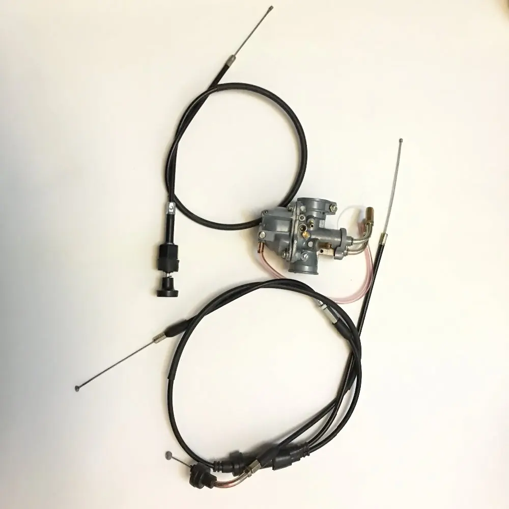 NEW PW50 Part Carburetor Throttle & Choke cables fit Yamaha PW50 Loncin