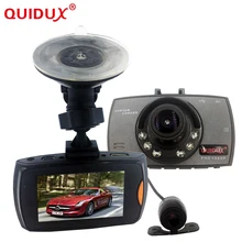 Quidux два объектива Видеорегистраторы для автомобилей Двойной Камера g30 1080 P видео Регистраторы с заднего вида Камера S Ночное видение видеокамера Blackbox HDMI порт