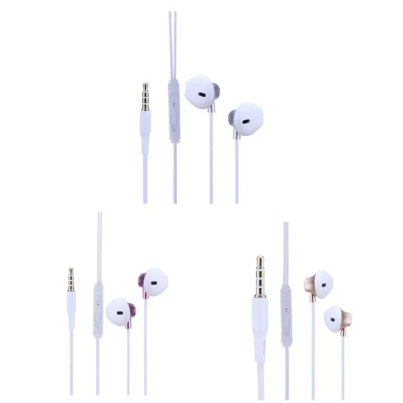 Universal 3.5MM Wired Earphone In Ear Stereo Earpiece Small Cheap