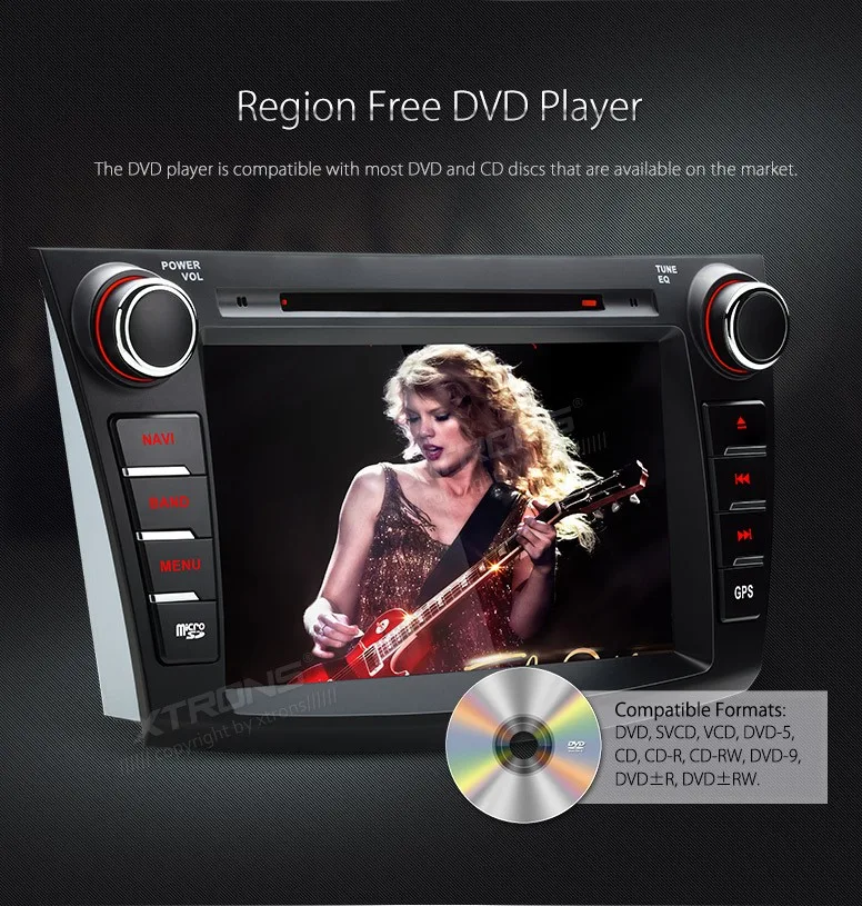 Clearance XTRONS 8 inch touch screen 2 din Car DVD Player GPS Navigation stereo MP4 Radio Head Unit CANbus for Mazda 3 2010 2011 2012 2013 11 Clearance XTRONS 8 inch touch screen 2 din Car DVD Player GPS Navigation stereo MP4 Radio Head Unit CANbus for Mazda 3 2010 2011 2012 2013 11