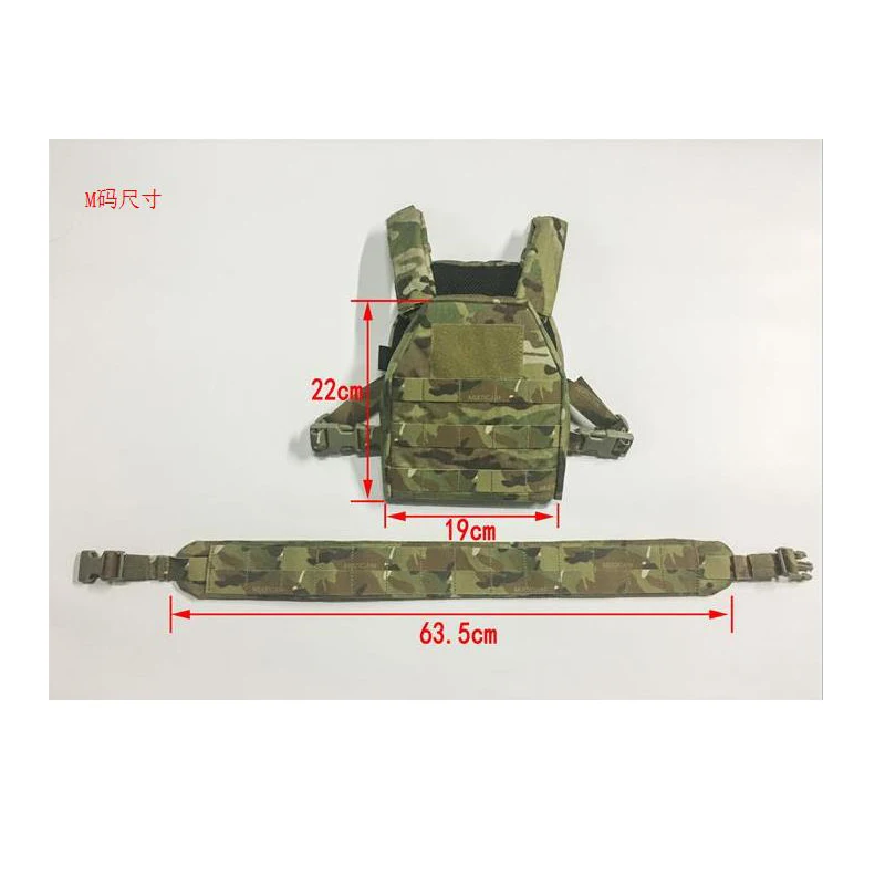 2017 Scouting uniforms tactical vest Kids tactical vest with belt pads Multicam Fabric Fit for 100-140cm tall kids Vest 