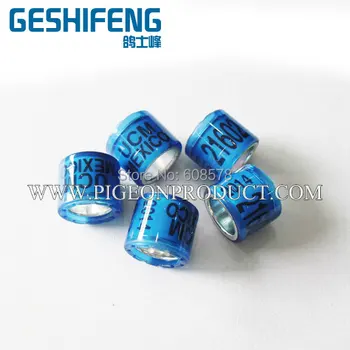 

7mm racing pigeon band with your name,phone number and year name