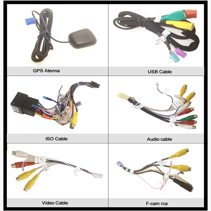 Discount KANOR Octa Core RAM 4G ROM 64G 2 Din Android 9.0 Universal Car Audio Stereo Radio With GPS WiFi GPS Navigation Video Head Unit 5