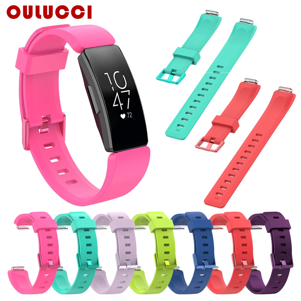 Ouluccvi часы ремешок для fitbit Inspire band Actividad трекер Smartwatch замена наручных часов Fit bit |