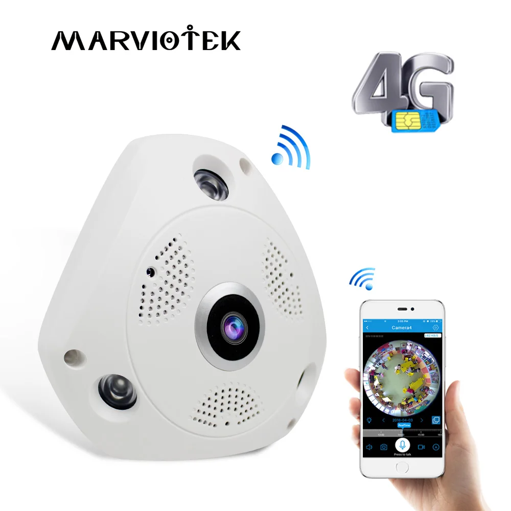 IP камера видеонаблюдения 3G/4G LTE 3 Мп 360 градусов P|ip ptz|wireless ipip camera sim |