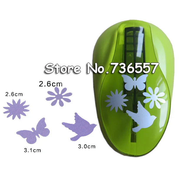 free shipping new arrvial 4 patterns flowers paper punch extra large extra large flower paper punch