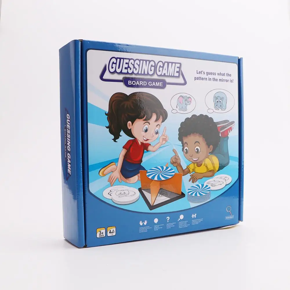 Зеркальная игра Gussing интерактивная для вечеринки детские головоломки игрушки