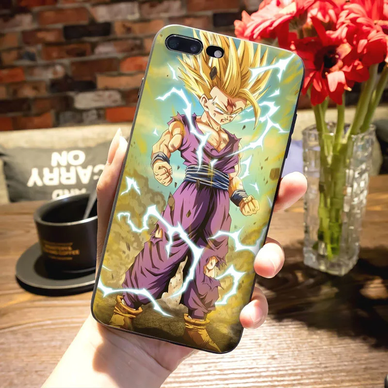 MaiYaCa DRAGON BALL Z Супер Saiyan God Son Goku силиконовый чехол для телефона чехол для iPhone 8 7 6 6S Plus X XS MAX XR 5S 11pro max чехол