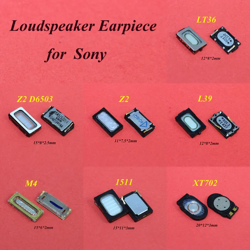 1 шт. передний динамик для Sony Xperia LT36 Z2 D6503 L39 M4 1511 XT702|earpiece front frontal speaker|earpiece receiverearpiece